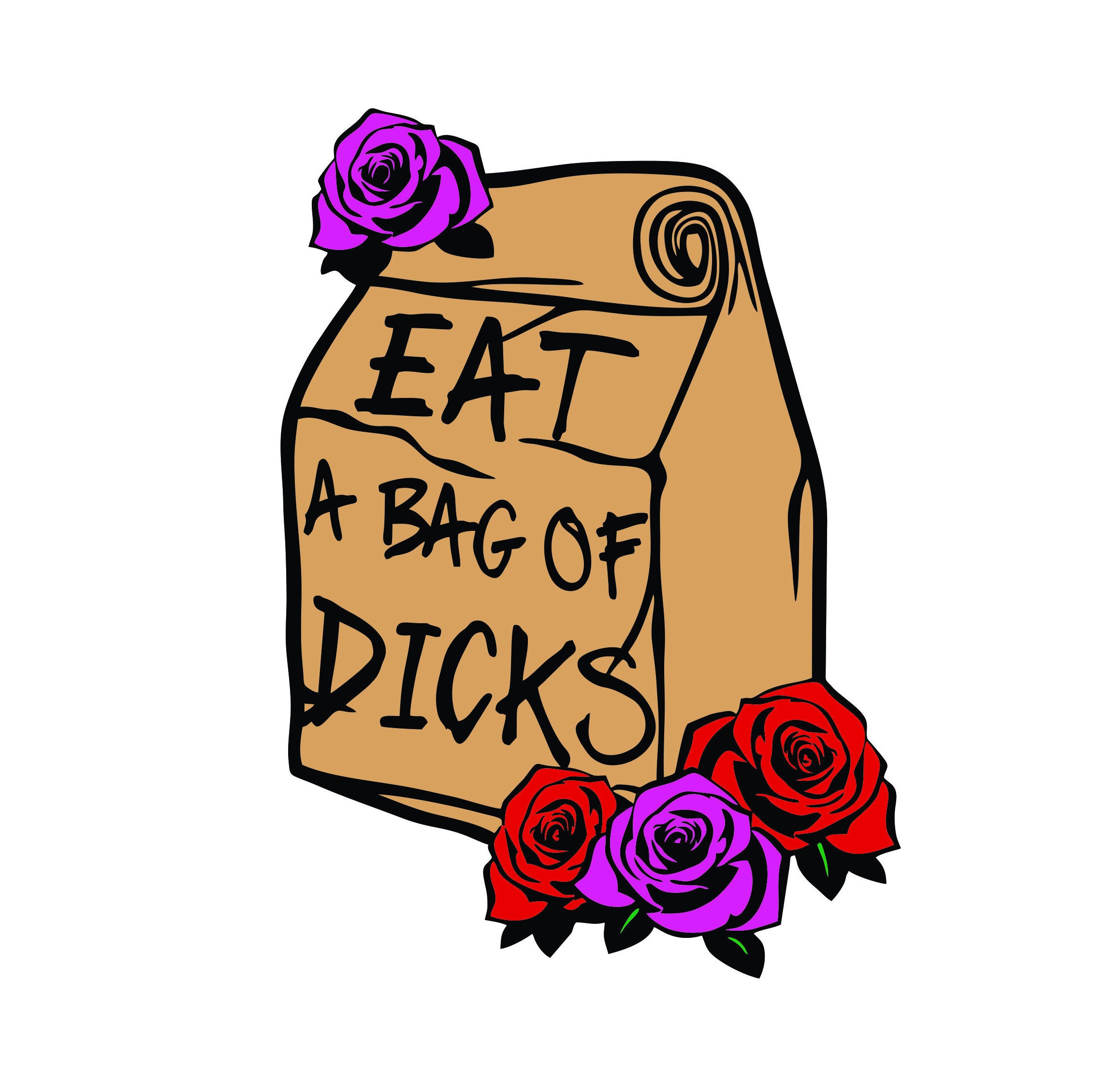 eat a bag of dicks gif