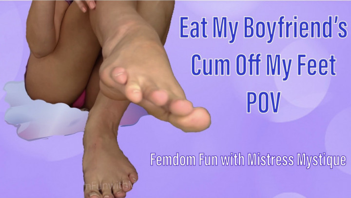 becky venters add photo eating cum off feet