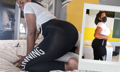 deangelo marshall share yoga pants tease photos