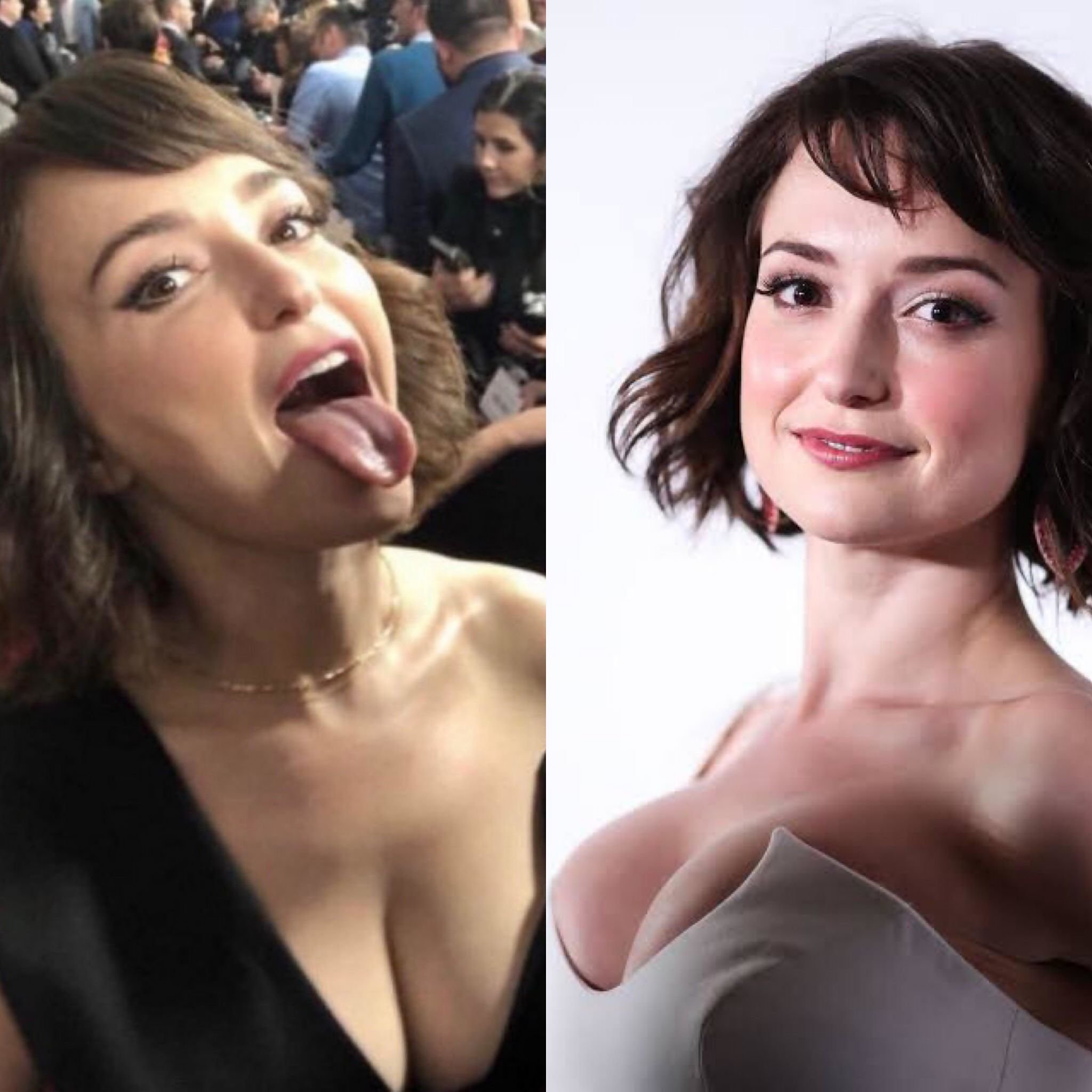 Milana Vayntrub Big Boobs. Booty eating porn