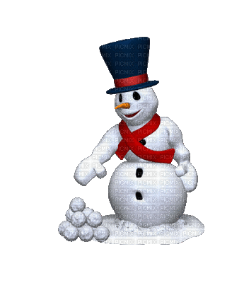 Snowball Fight Gif instructions text