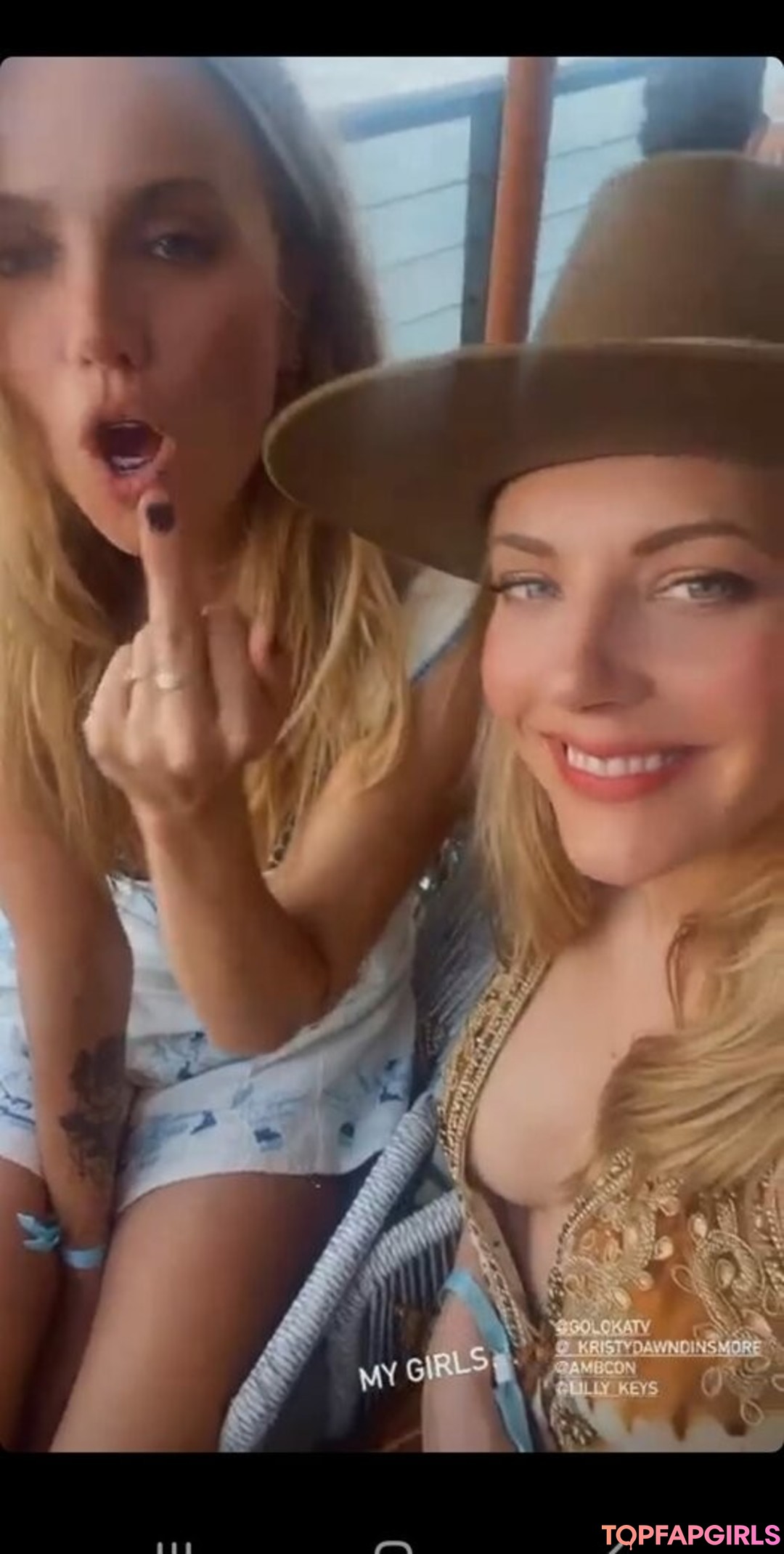 Katheryn Winnick Nip Slip sur orge