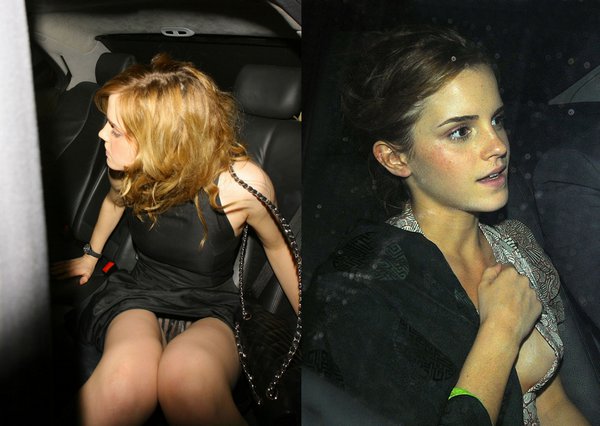 angel duru share emma watson upskirt and cameltoe photos