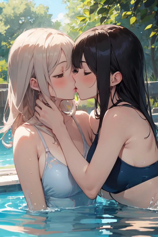 Best of Sexy anime girls yuri