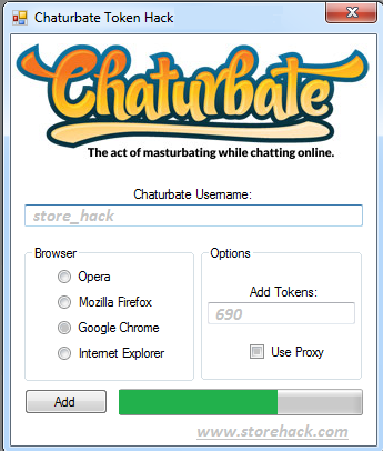 donnie hyden recommends chaturbate tokens hack 2017 pic