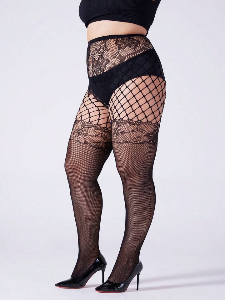 dian febrian recommends plus size fishnet stockings pic