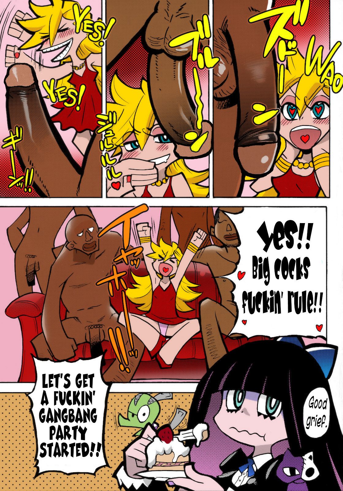 Panty And Stocking Rule34 humiliation tumblr