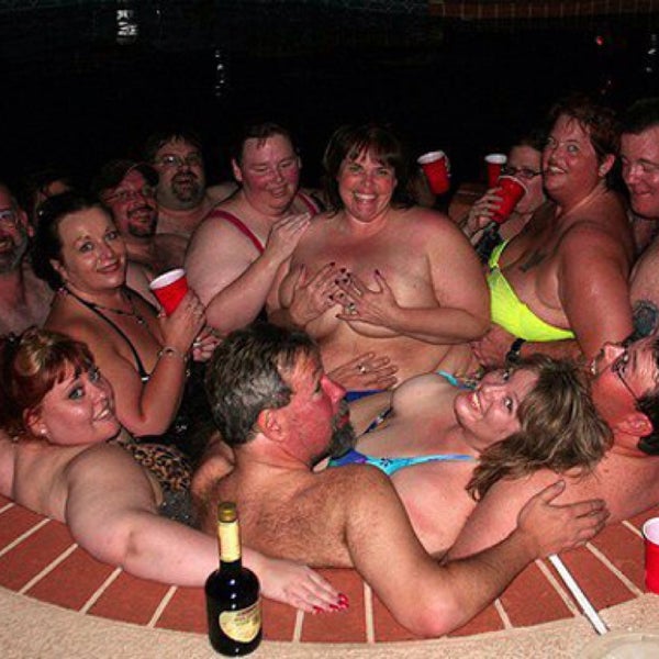 Best of Sexy hot tub party