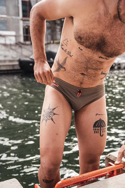 dan cowger share men in wet speedos photos