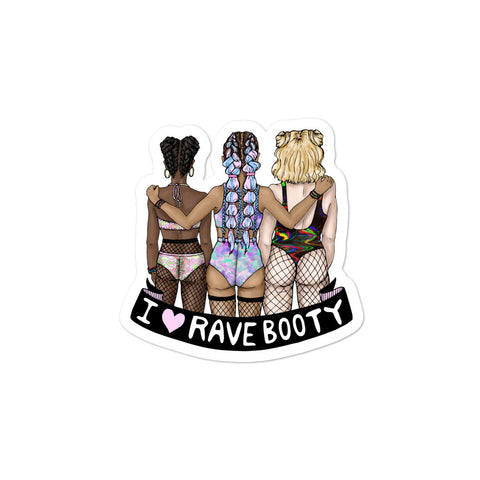 Best of One free booty pic sticker