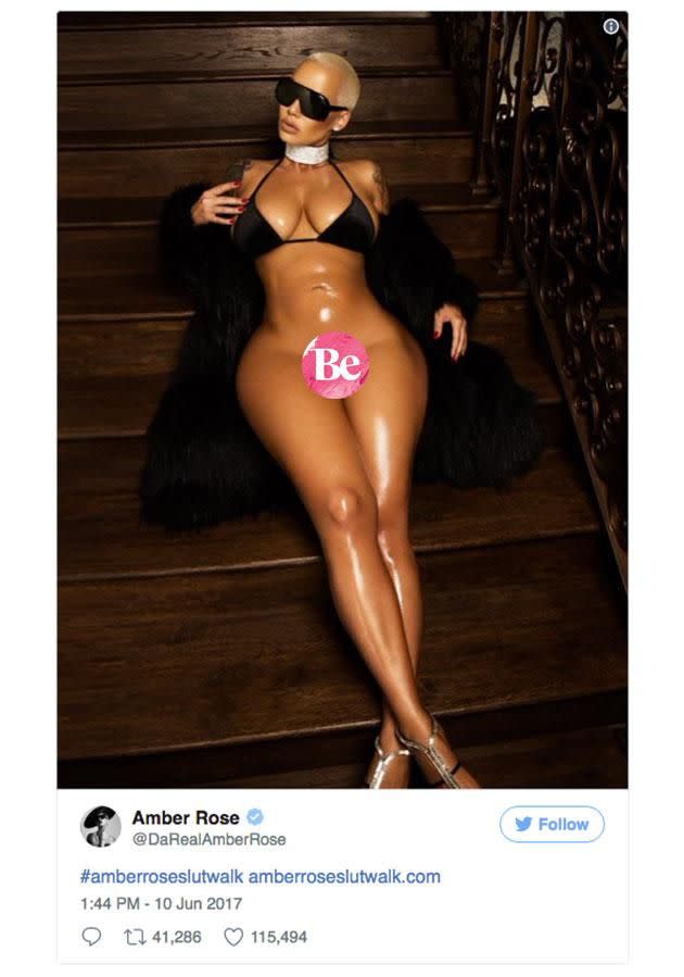 colleen bullard recommends amber rose pussy pic