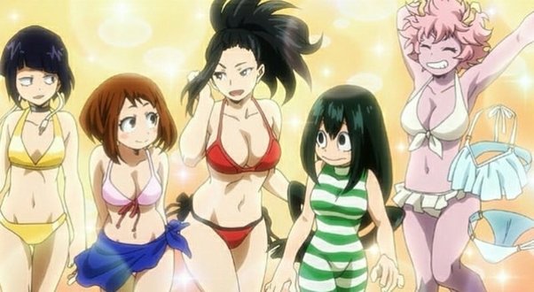 brook reid recommends My Hero Academia Fan Service