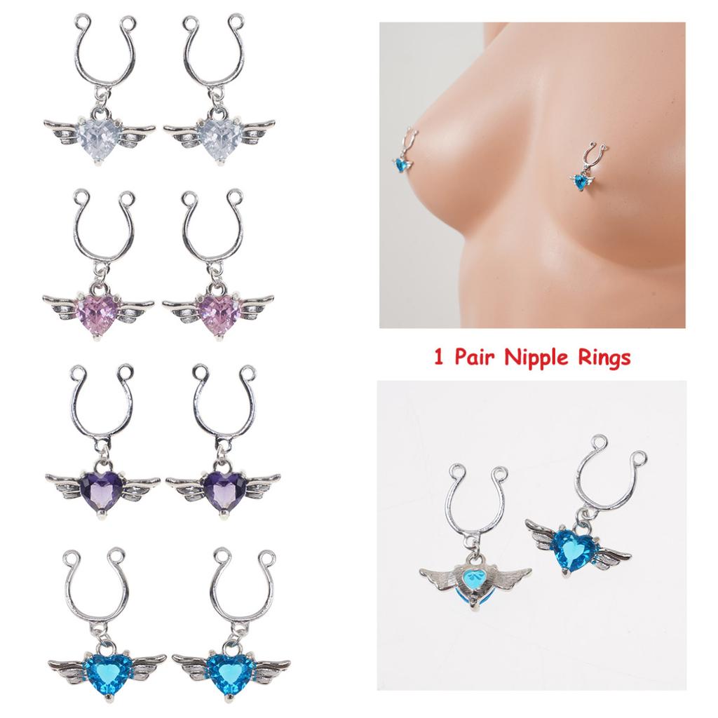 adva nakash recommends non pierced nipple ring jewellery pic