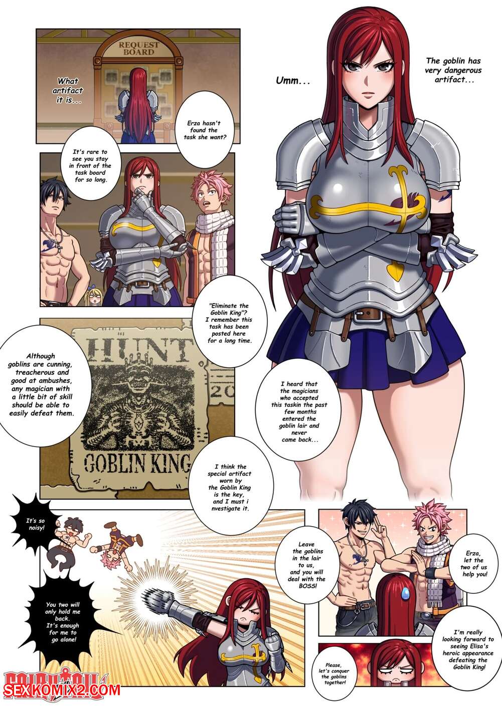 Fairy Tail Erza Porn ferb goodcomix