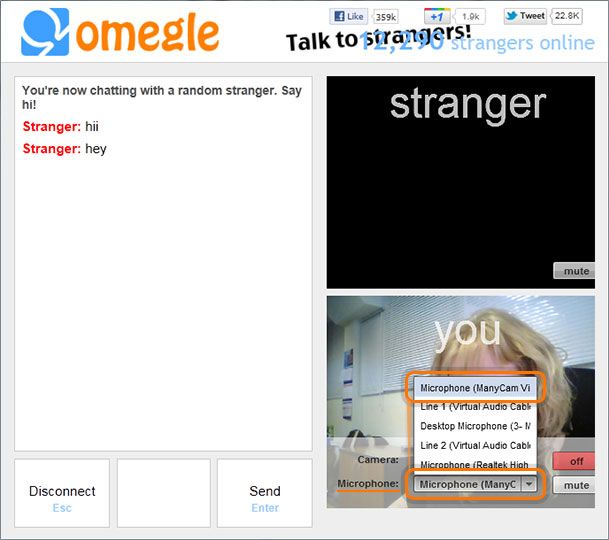 don espinosa recommends Fake Cam For Omegle