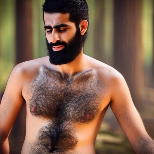 hairy middle east men