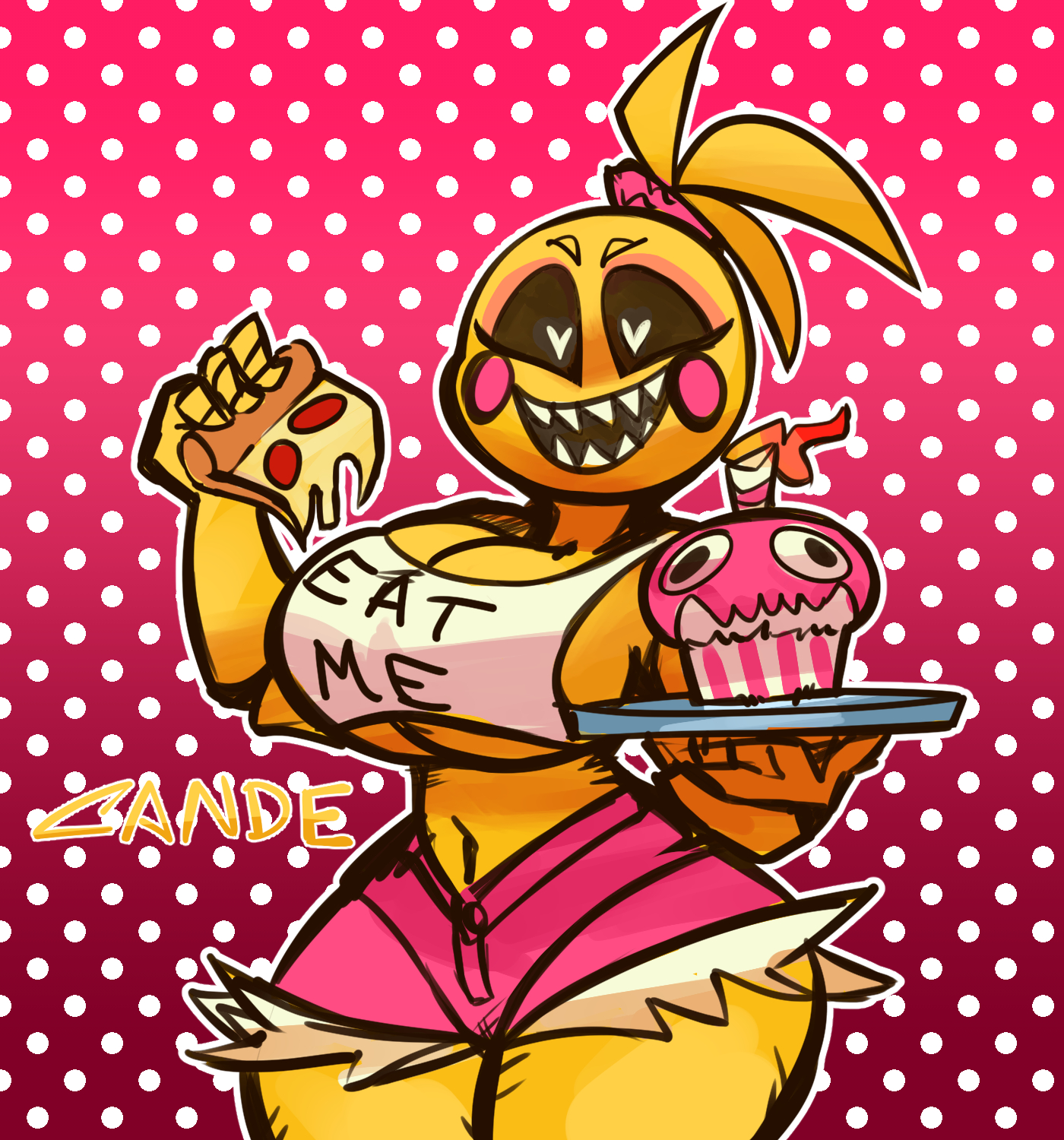 danielle gregg share toy chica fanart photos