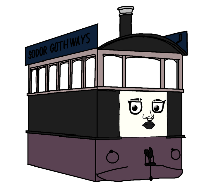 brian skidmore recommends goth thomas the tank pic