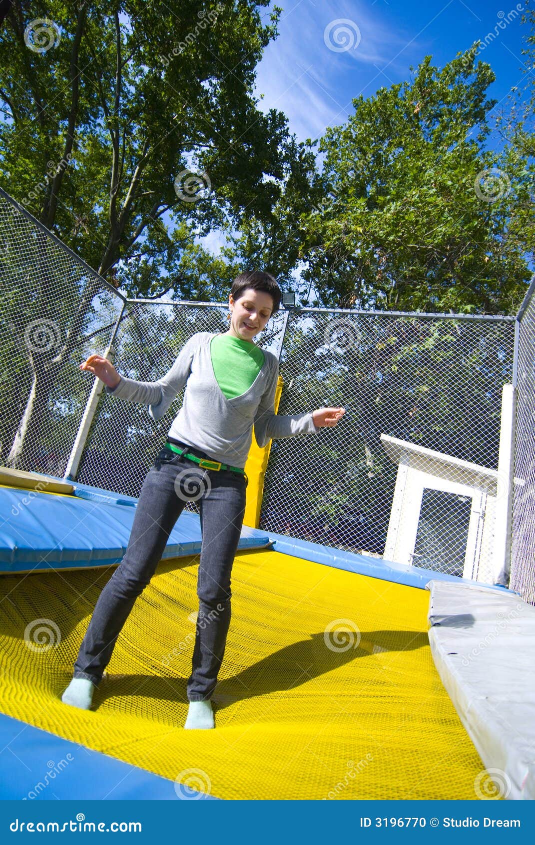 Best of Women jumping on trampolines