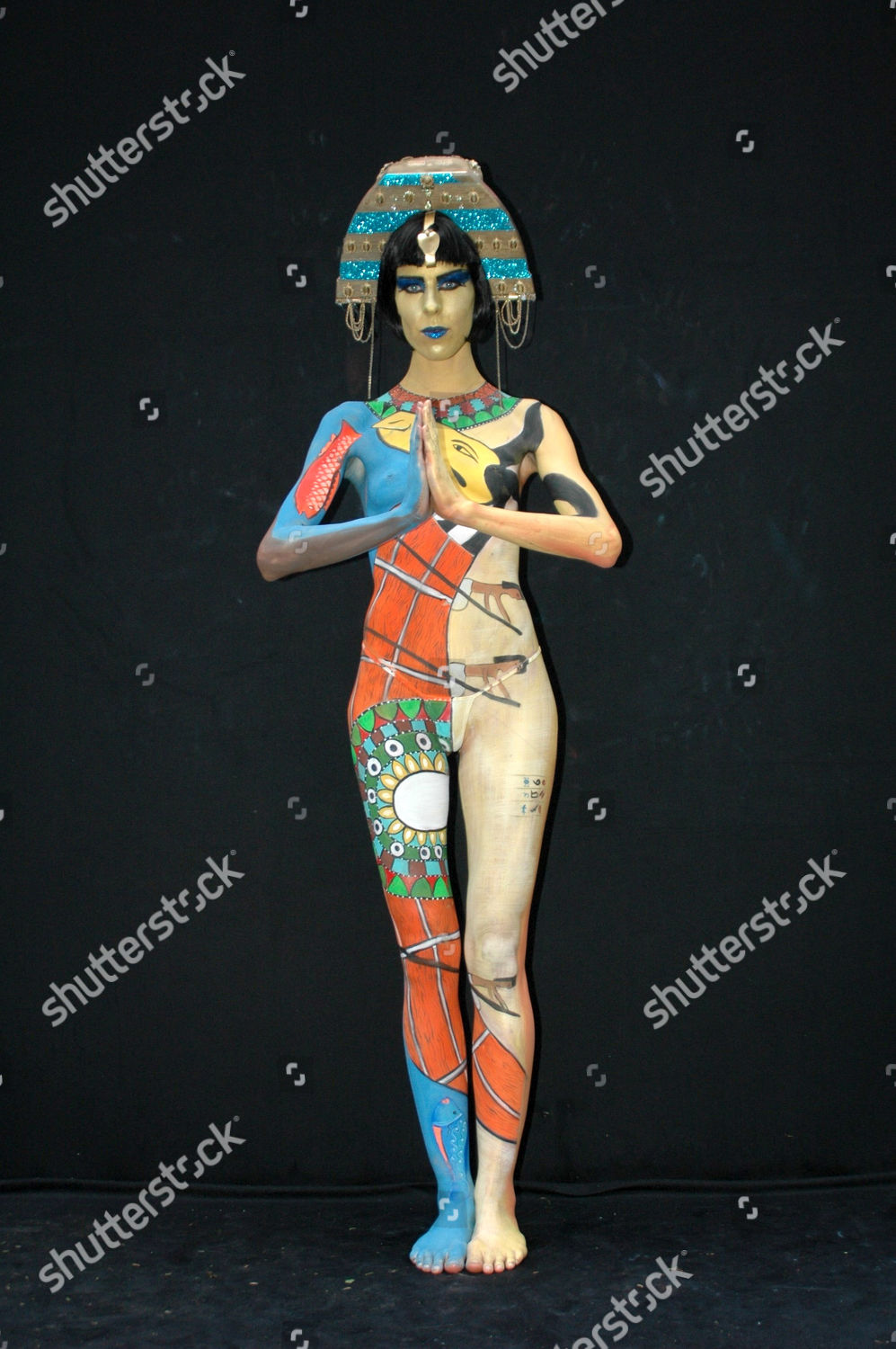 david r culver share female body painting festival photos