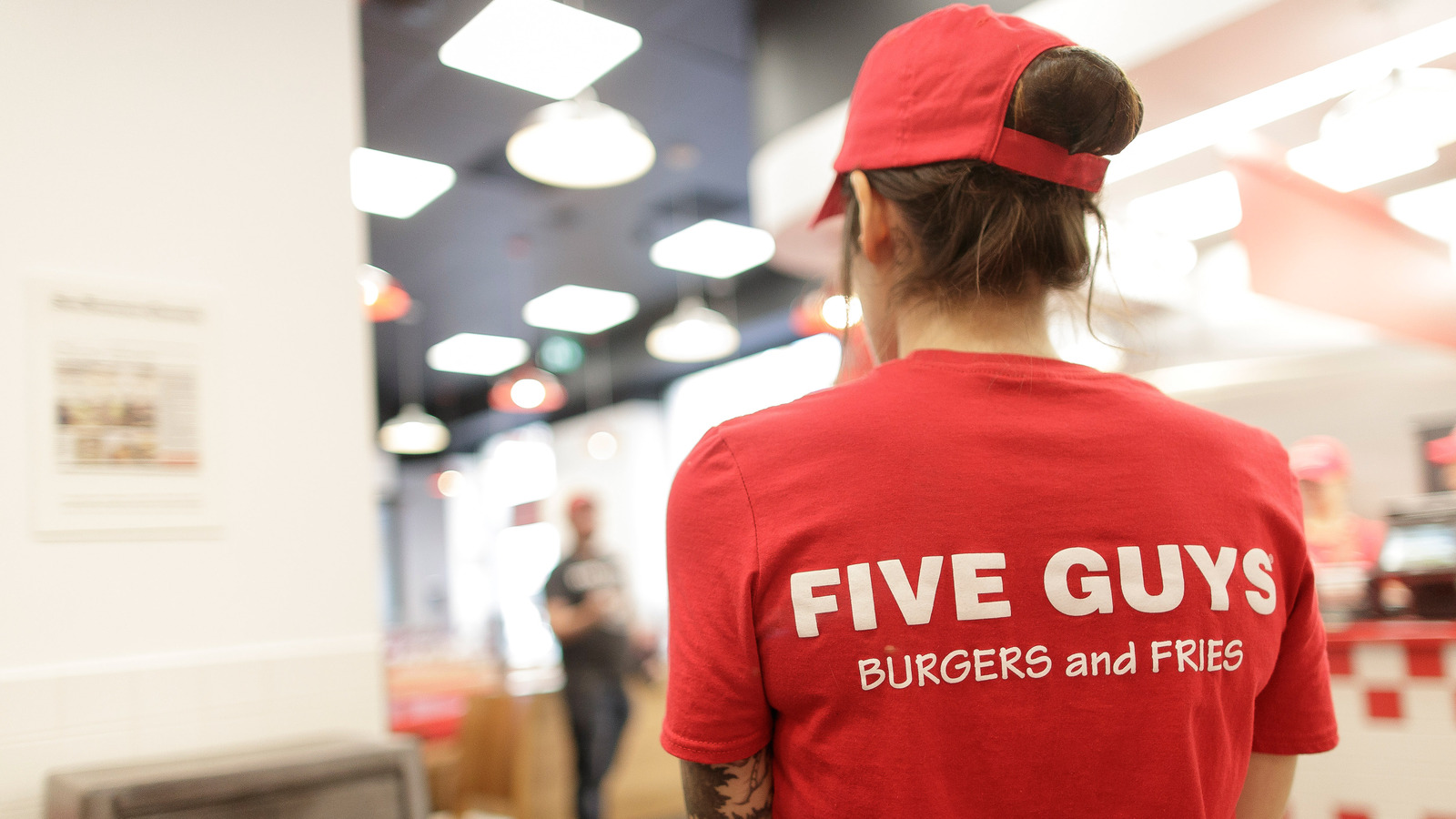 brandon fulp recommends Five Guys Uniform