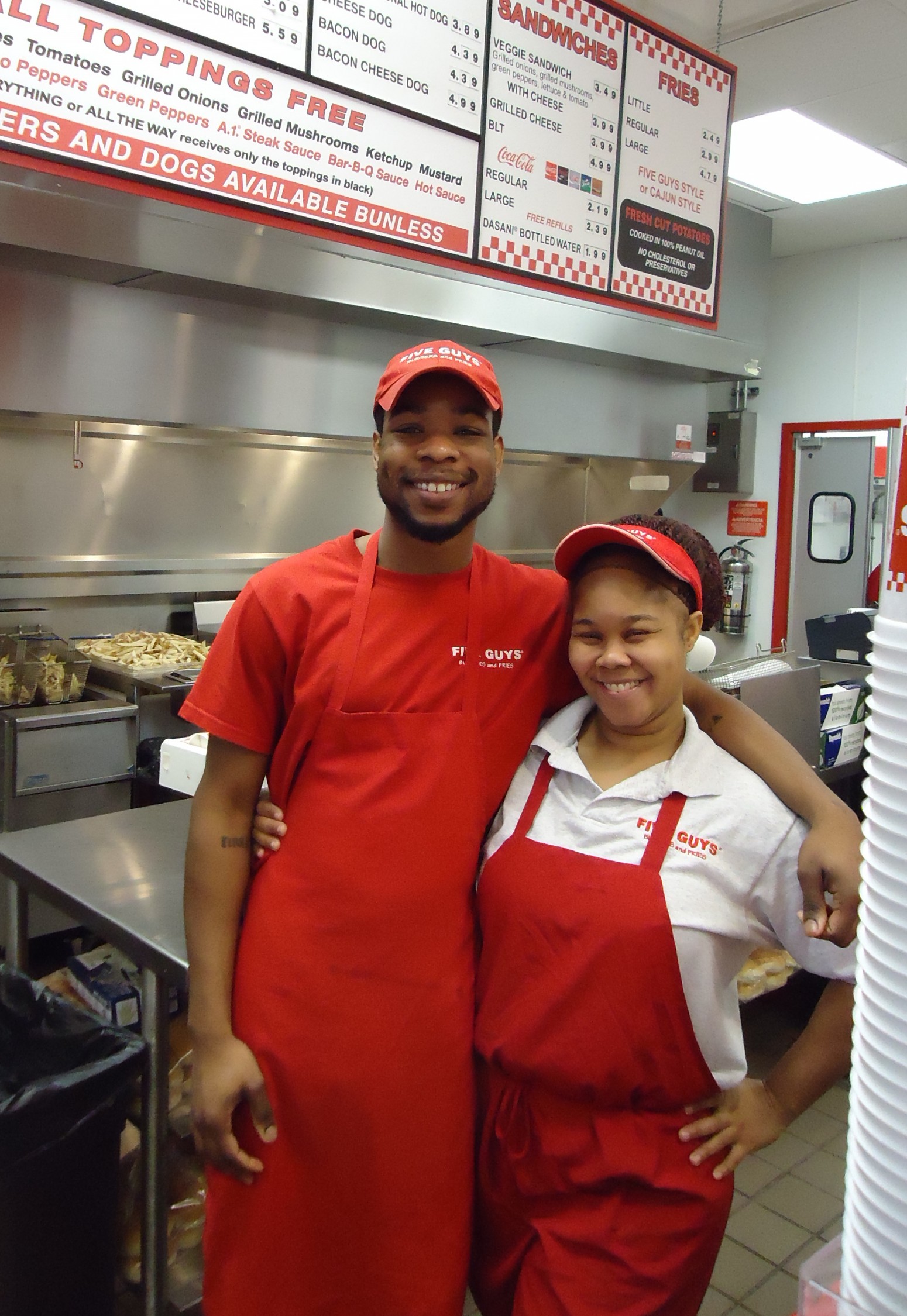 Five Guys Uniform mandingo videos