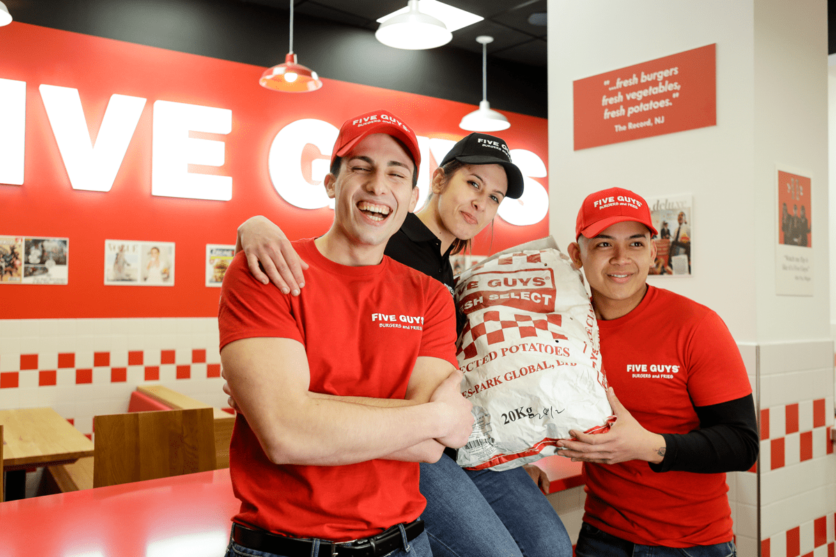 brittany smith wilson recommends five guys uniform pic