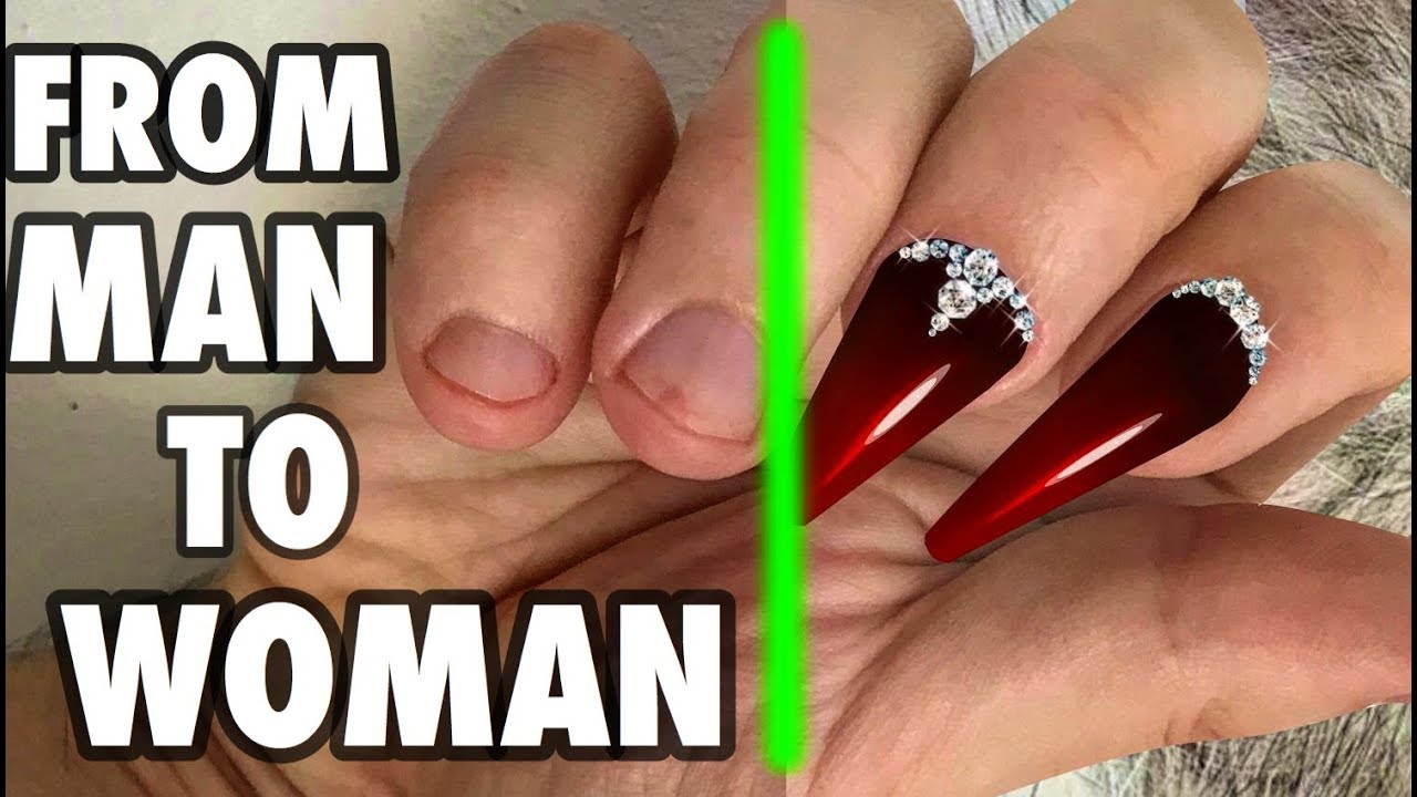 dazer ann arroyo share forced feminization acrylic nails photos