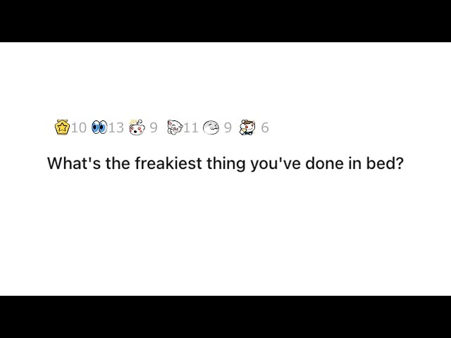 danielle savard recommends freakiest things to do in bed pic