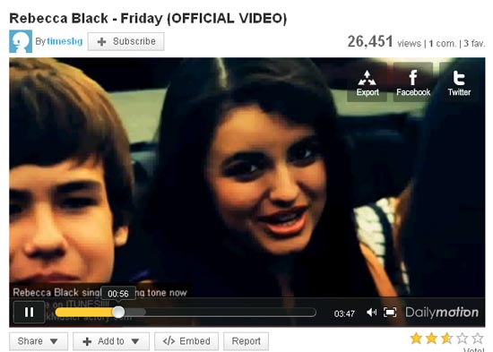 daniel gelbard recommends friday rebecca black download pic