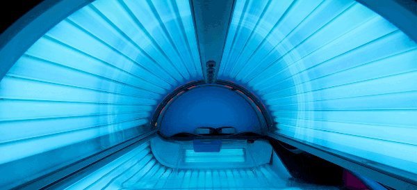 Best of Girl naked in tanning bed