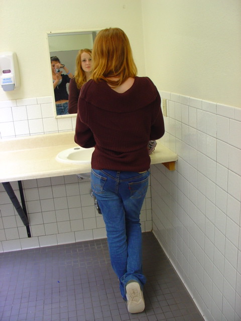 danielle ragonese recommends Girl Pees In Jeans