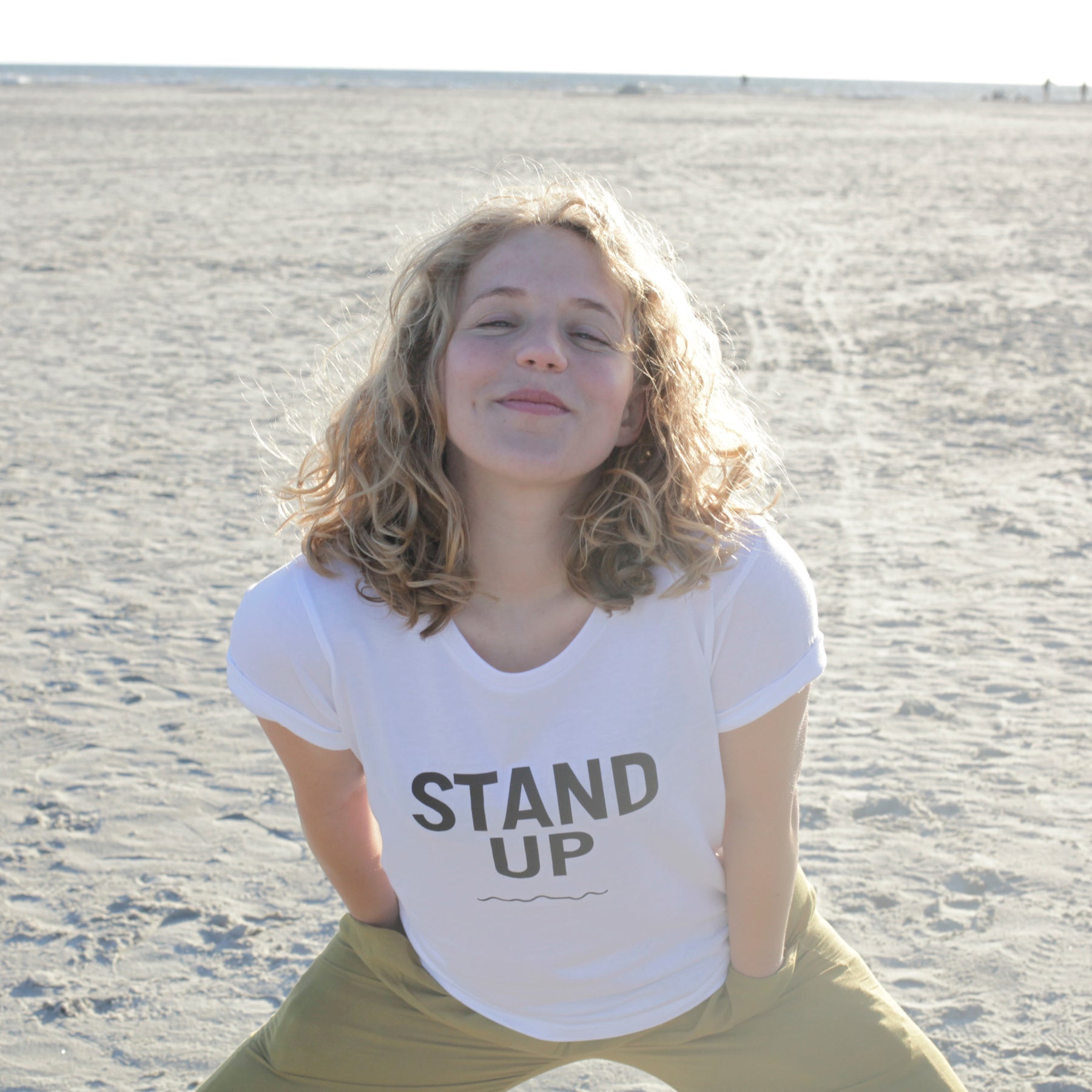 alexandra castaneda recommends Girls Shitt Stand Up