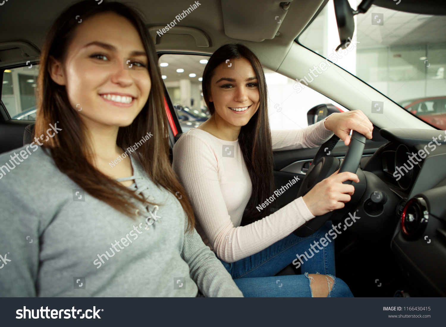 Best of Girls sitting in cars