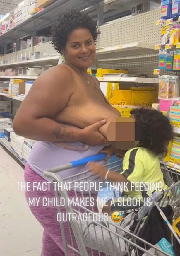 angelina medrano recommends grocery store boobs pic