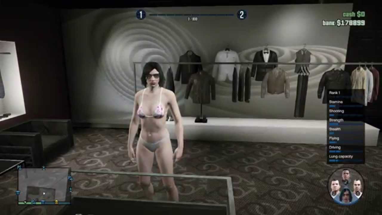 Best of Gta v topless glitch