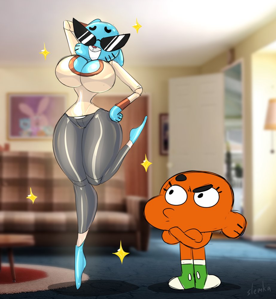 Gumball Rule 34 phaty brazilian