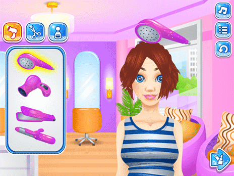 haircut games for girl