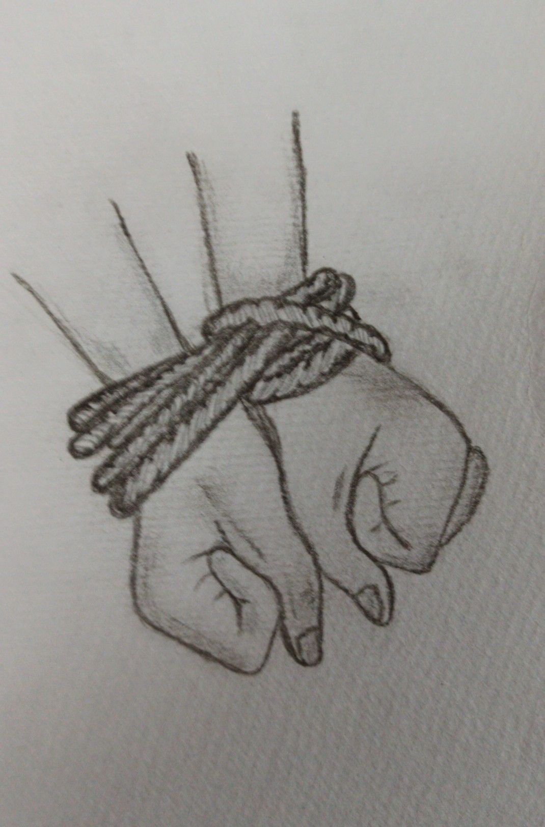 bembry recommends hands tied behind back drawing pic