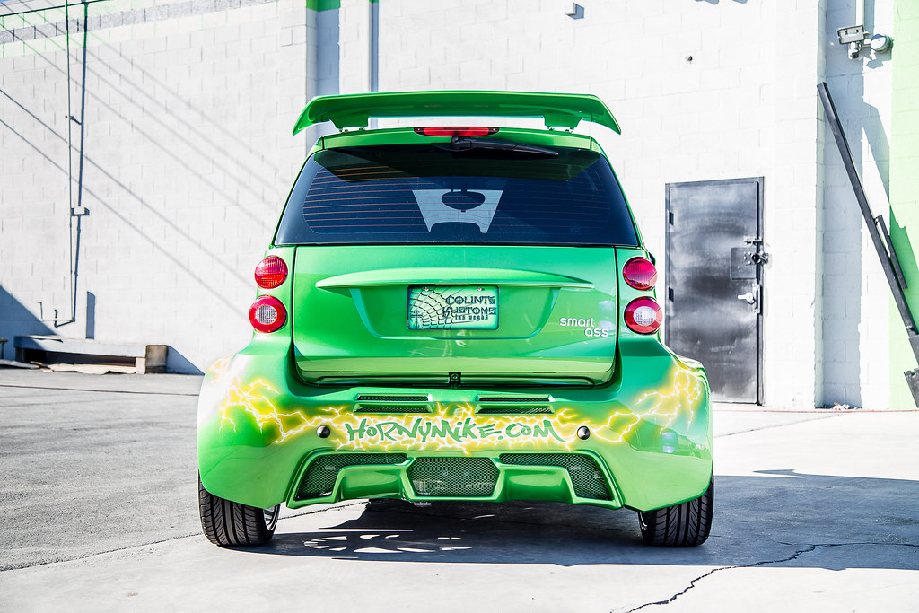 chris sienko share horney mikes smart car photos