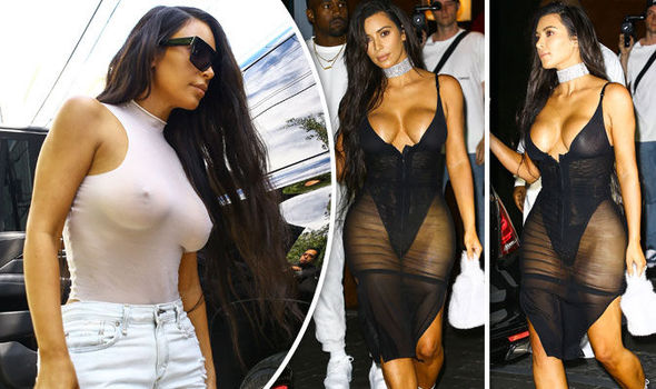 derek stephan recommends how big are kim kardashians tits pic