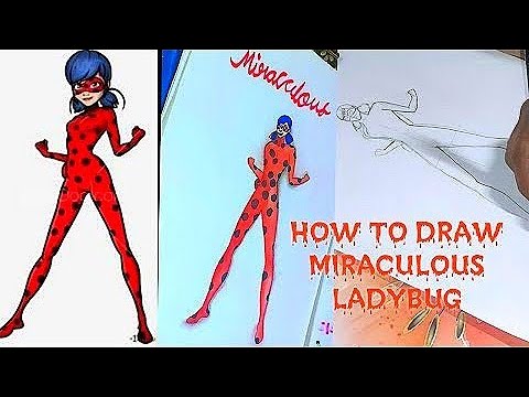 how to draw miraculous ladybug full body