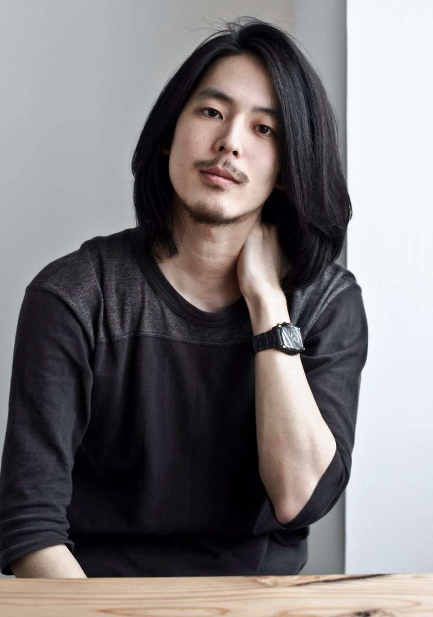 Best of Japanese male model long hair