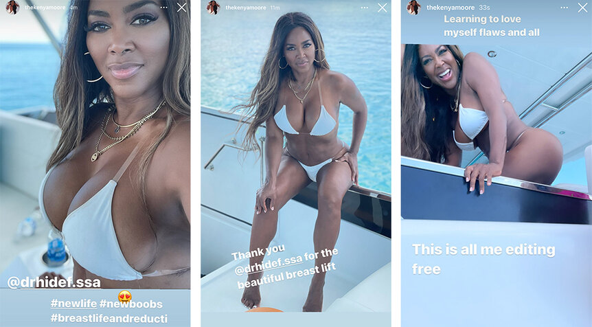 alexa park recommends kenya moore nipples pic