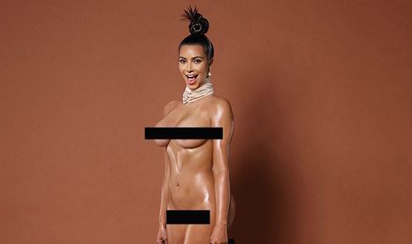 kim k nude shoot