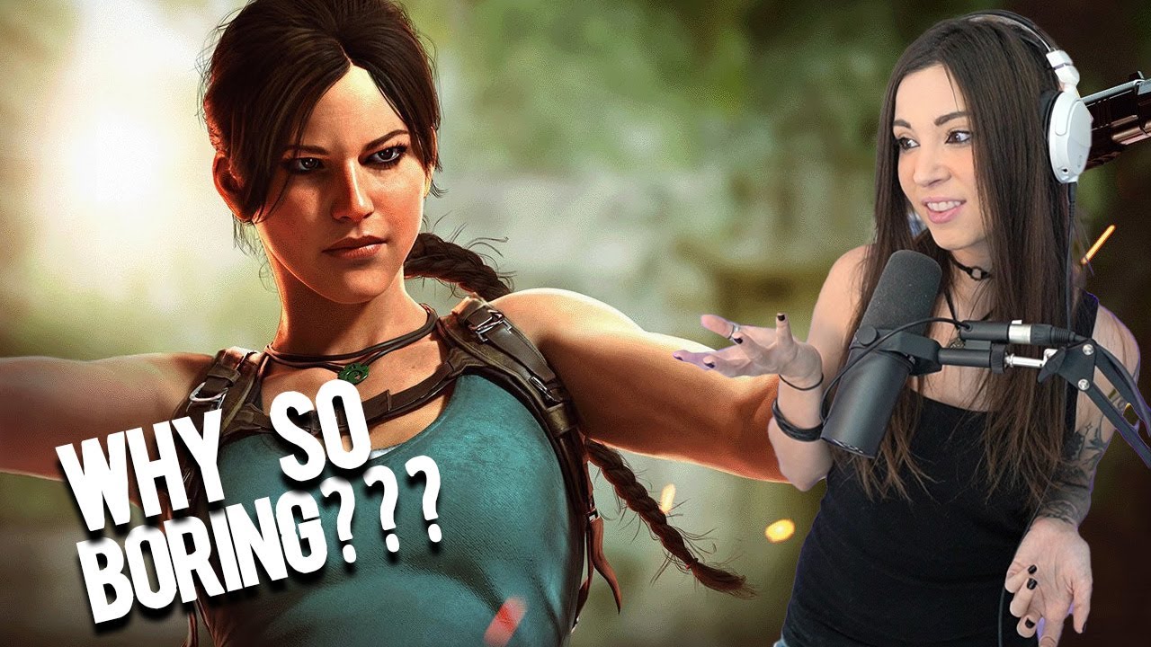 anthony towne recommends laura croft in trouble pic