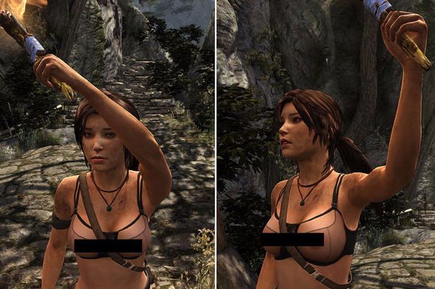 andres leija recommends laura croft nude raider pic