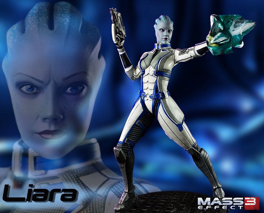 Liara Mass Effect exam fetish