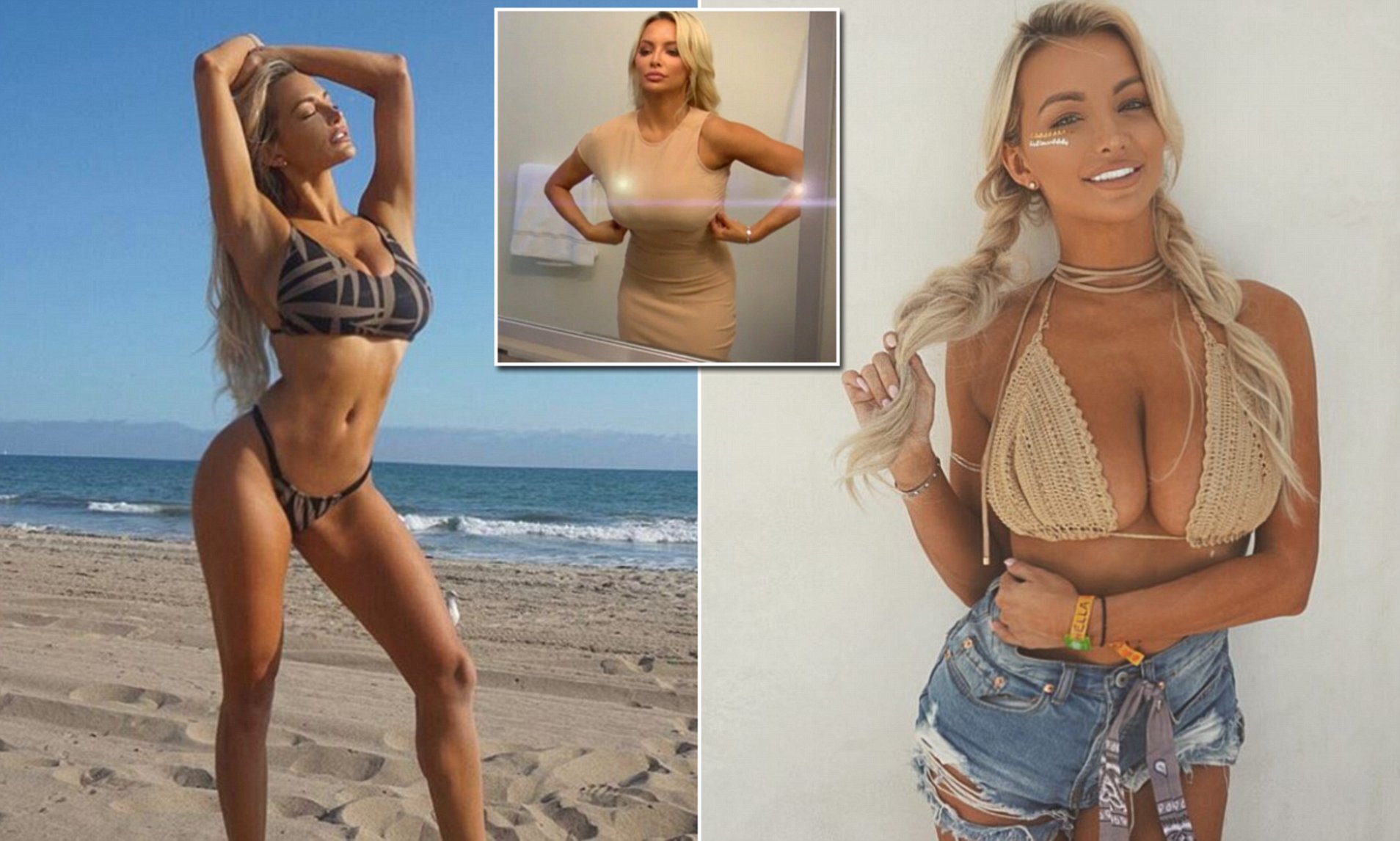 deborah beer recommends lindsey pelas boob size pic