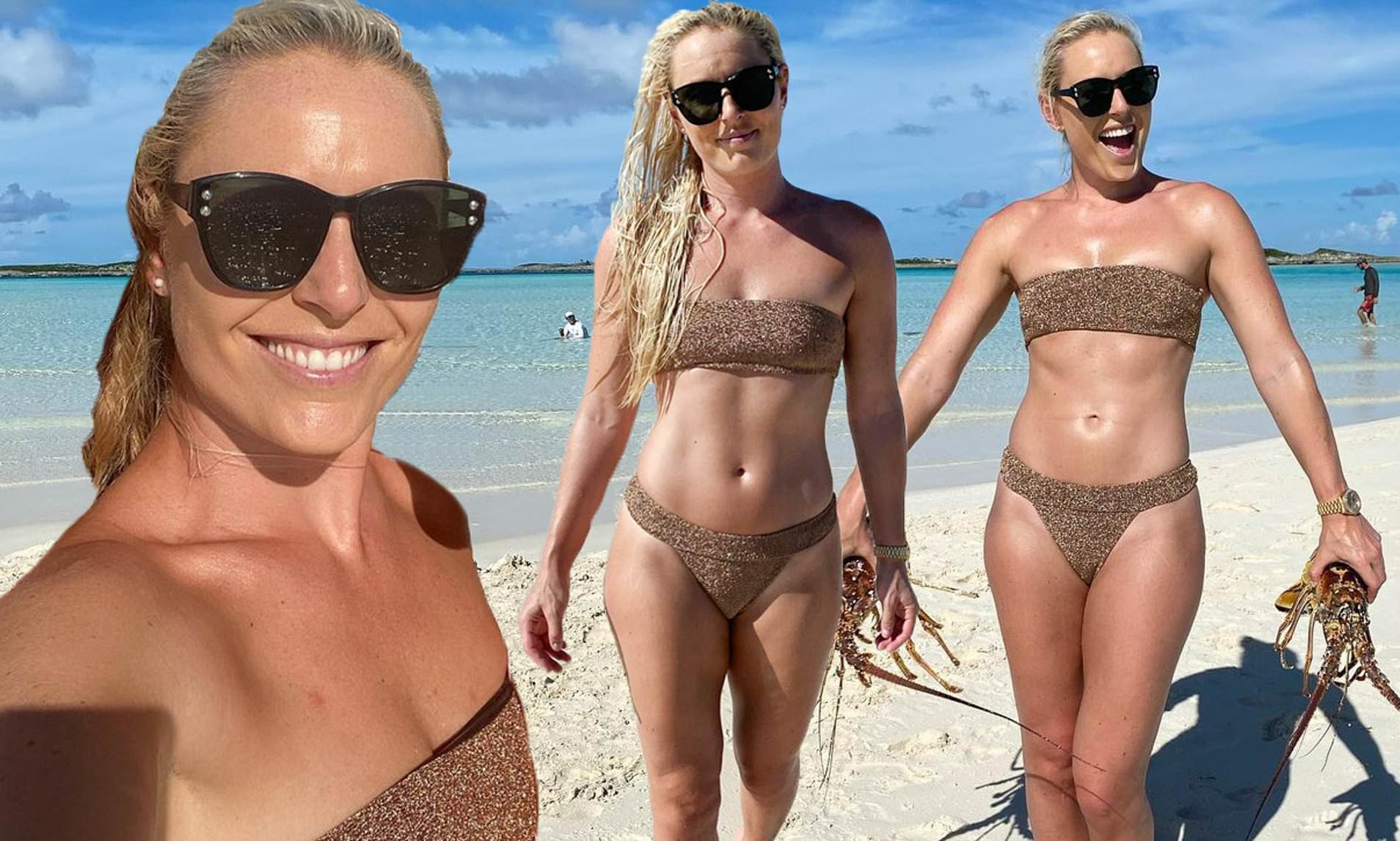 lindsey vonn shark week bikini